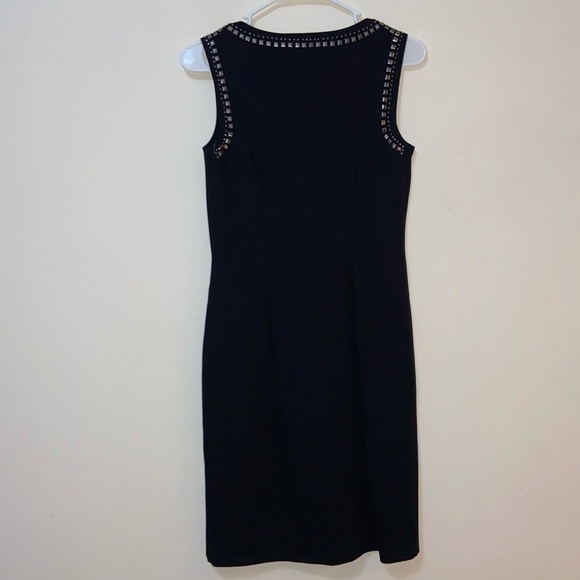 Philosophy Black Studded Sleeveless Shift Dress size XS - Picture 4 of 7